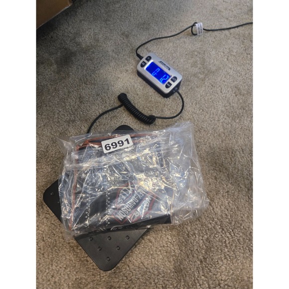 Harley-Davidson Bandana Men's Black Flame Skull Headwrap Motorcycle Biker - Picture 7 of 7